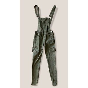 kendall kylie army green overall size 23